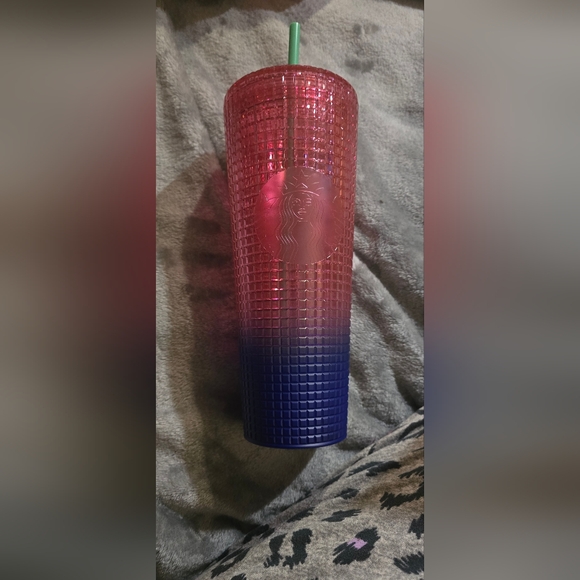 Starbucks 24oz "Watermelon Gradient" Cold Cup - Picture 1 of 3